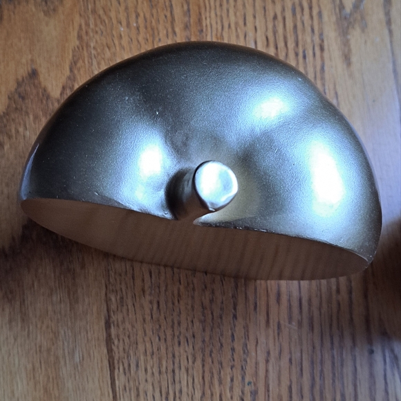 2 Gold accents pieces.  🍍  🍏 Pineapple Candlestick. - Picture 4 of 4